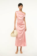 Image PHARE SILK DRESS | ROSE 3 of 7