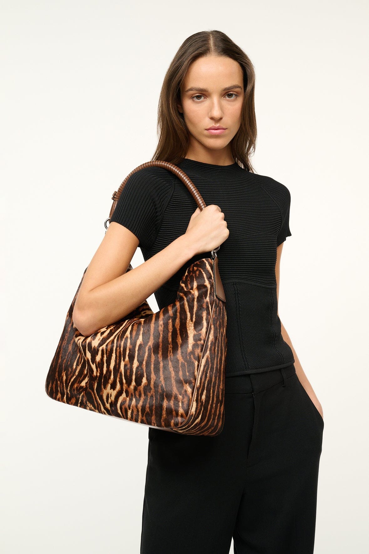 Image PERRY BAG | LADY LEOPARD CACAO 2 of 6 and Clicking this image will trigger a zoom pop-up