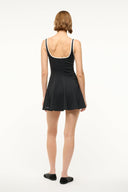 Image WELLS MINI SPORT DRESS | BLACK IVORY 3 of 6