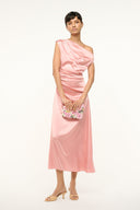 Image PHARE SILK DRESS | ROSE 6 of 7