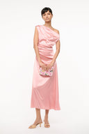 Image PHARE SILK DRESS | ROSE 5 of 6
