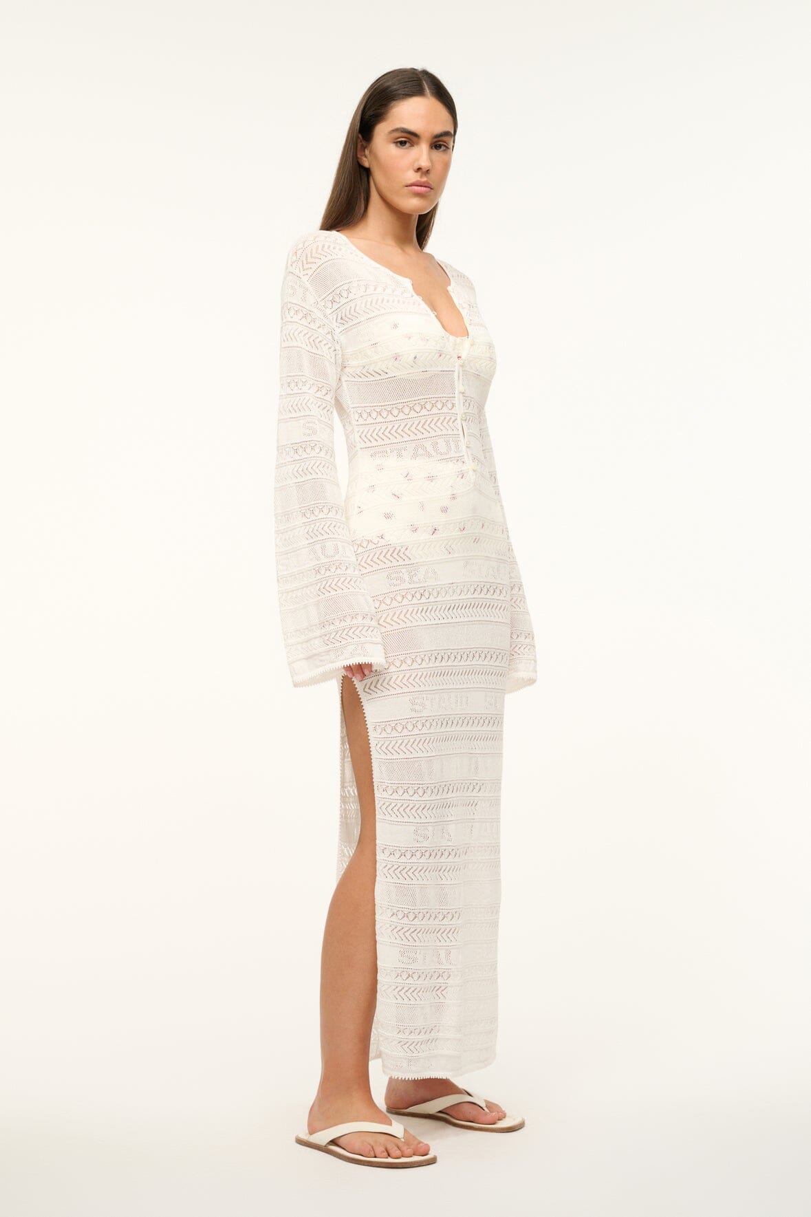 Image ROSSLARE DRESS | IVORY 4 of 5 and Clicking this image will trigger a zoom pop-up