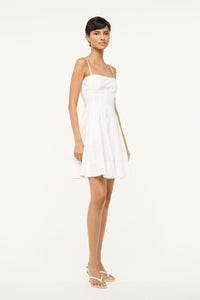 MIDI LORENZA DRESS | WHITE