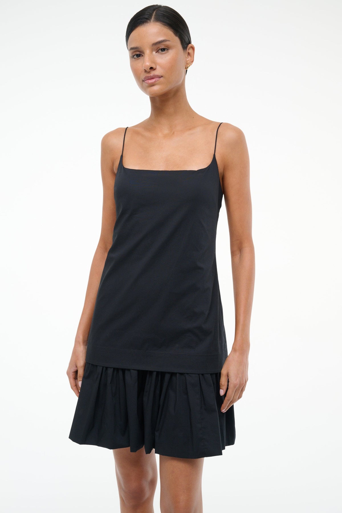 Image ARI MINI DRESS | BLACK 4 of 5 and Clicking this image will trigger a zoom pop-up