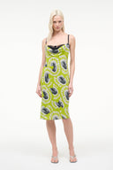 EVANGELINE DRESS | PADDLE OUT CHARTREUSE