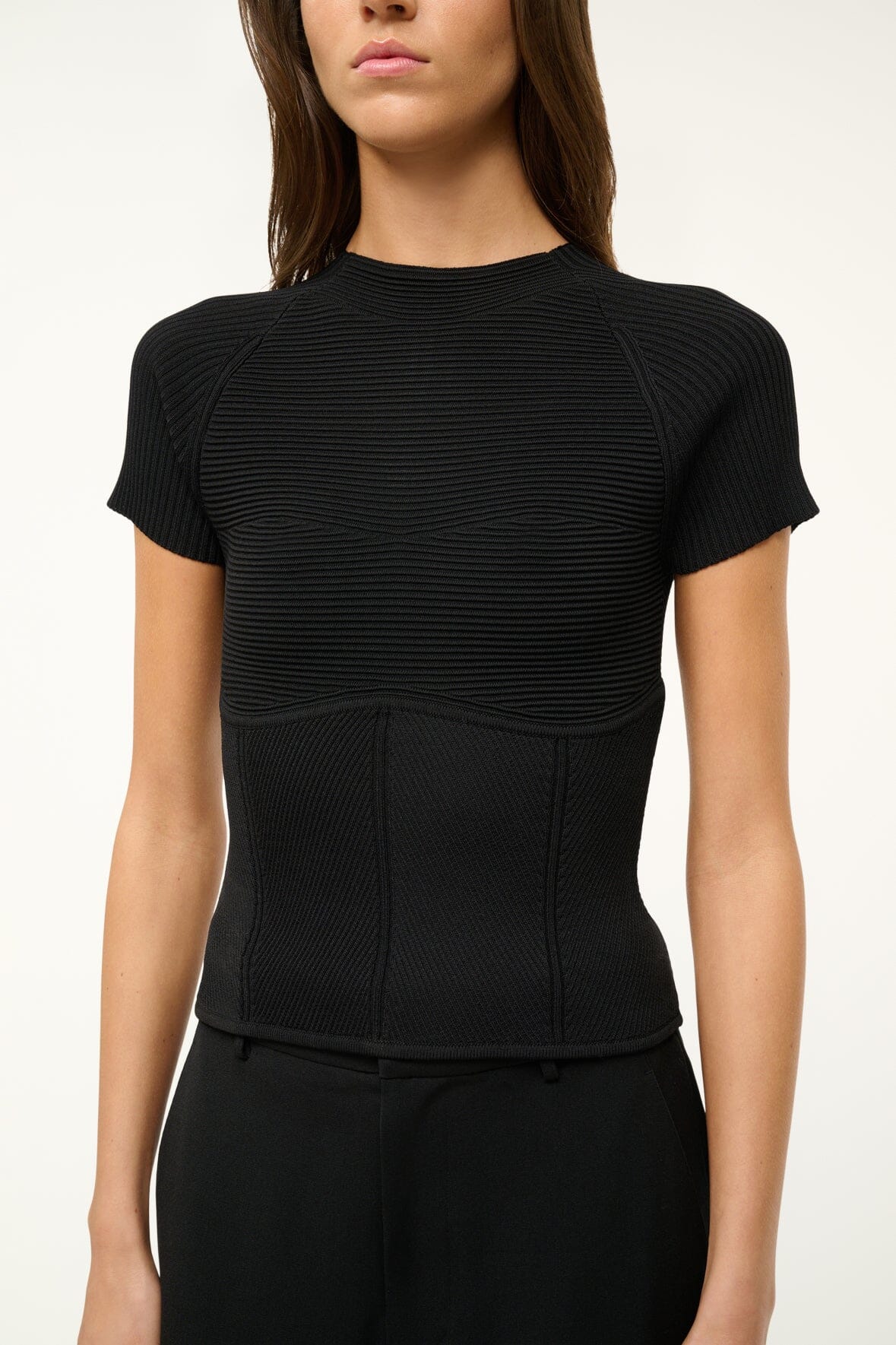 TIGEREYE TOP BLACK