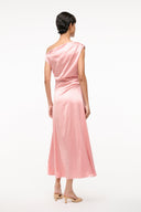 Image PHARE SILK DRESS | ROSE 3 of 6
