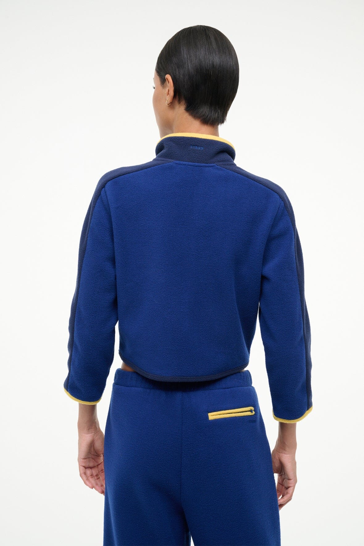 Image JETER JACKET | ROYAL CHARTREUSE 3 of 6 and Clicking this image will trigger a zoom pop-up