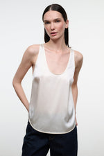YVES SILK TANK | IVORY