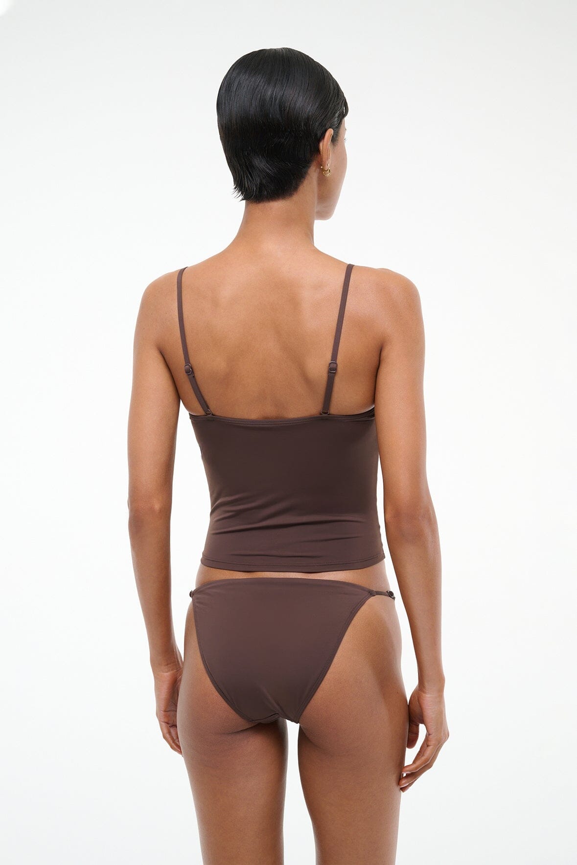 Image CLEO TANKINI TOP | DARK CHOCOLATE 3 of 4 and Clicking this image will trigger a zoom pop-up