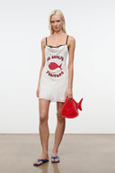 EVANGELINE SILK MINI DRESS | DA ADOLFO DA ADOLFO / 4