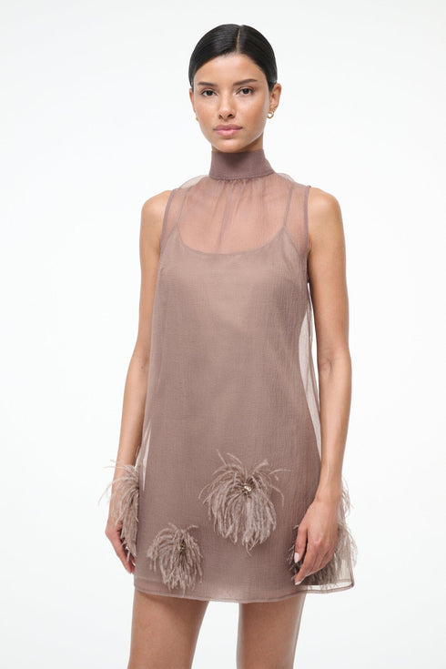 Go to ALBEE MINI DRESS TRUFFLE view 2
