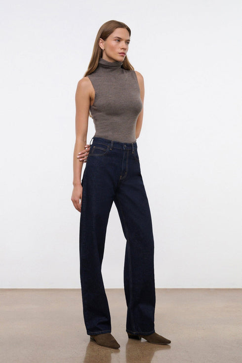Go to LEO HIGH RISE JEAN INDIGO view 2