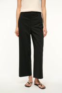 Image CROPPED PRINCE PANT | BLACK 2 of 6