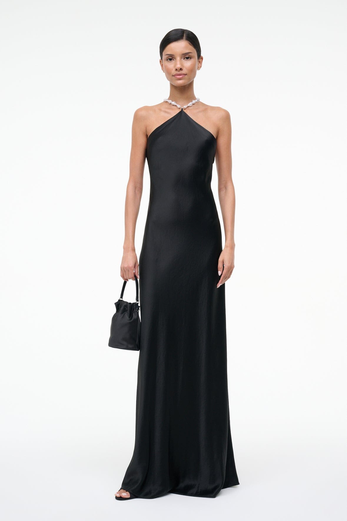 STAUD HOLIDAY 2025 CADENCE DRESS