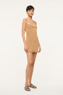 Image HAZE MINI DRESS | CAMEL 2 of 6