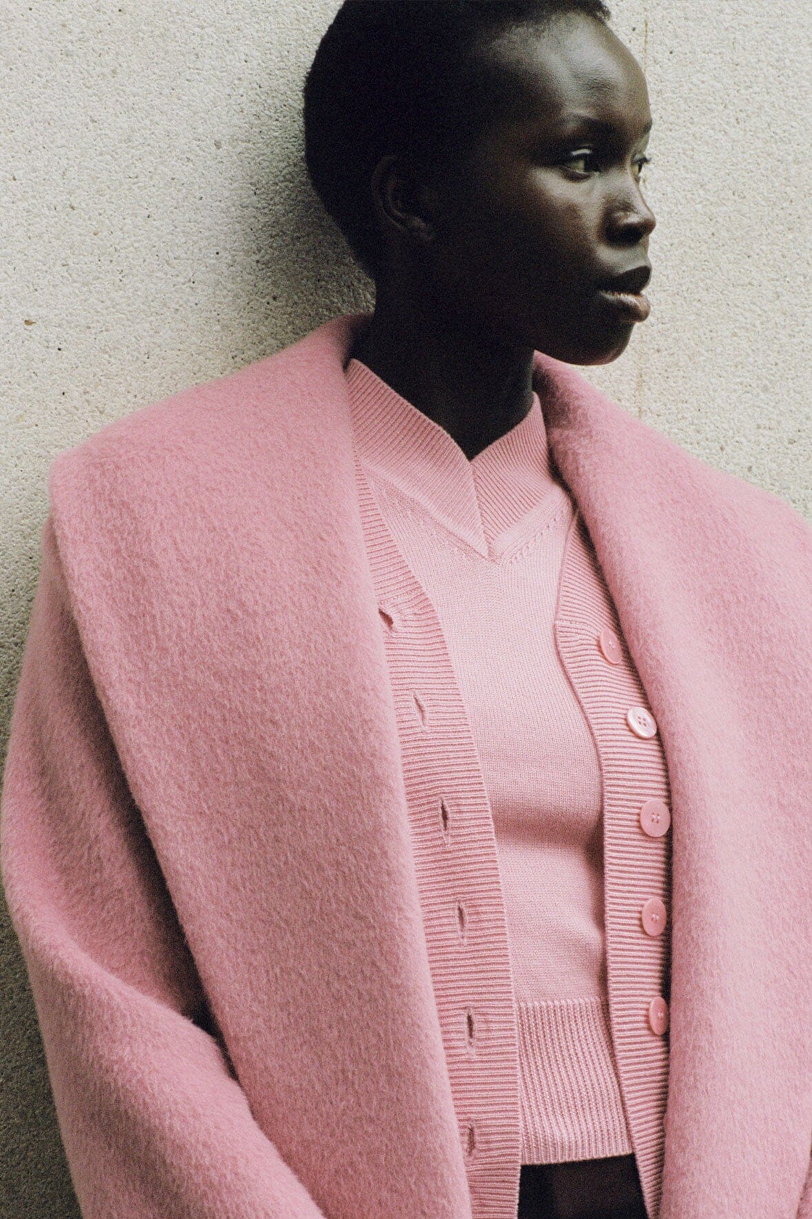 Image DAKOTA COAT | DAMASK PINK 6 of 7 and Clicking this image will trigger a zoom pop-up