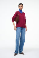 Image PINE SHOULDER BAG | MAHOGANY SUEDE 6 of 8