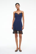 Image NADIA MINI DRESS | NAVY 1 of 6