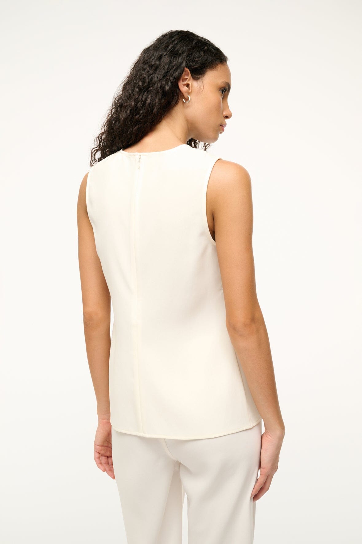 Image BRONTE TOP | IVORY 4 of 6 and Clicking this image will trigger a zoom pop-up