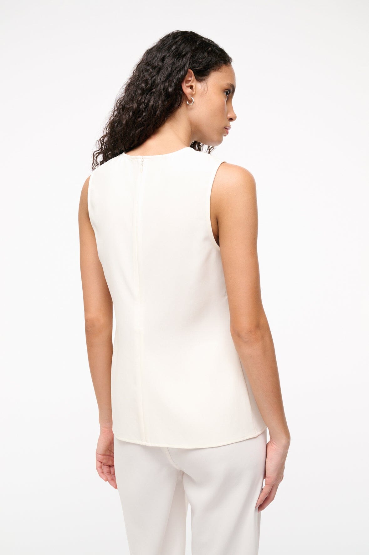 Image BRONTE TOP | IVORY 4 of 6 and Clicking this image will trigger a zoom pop-up