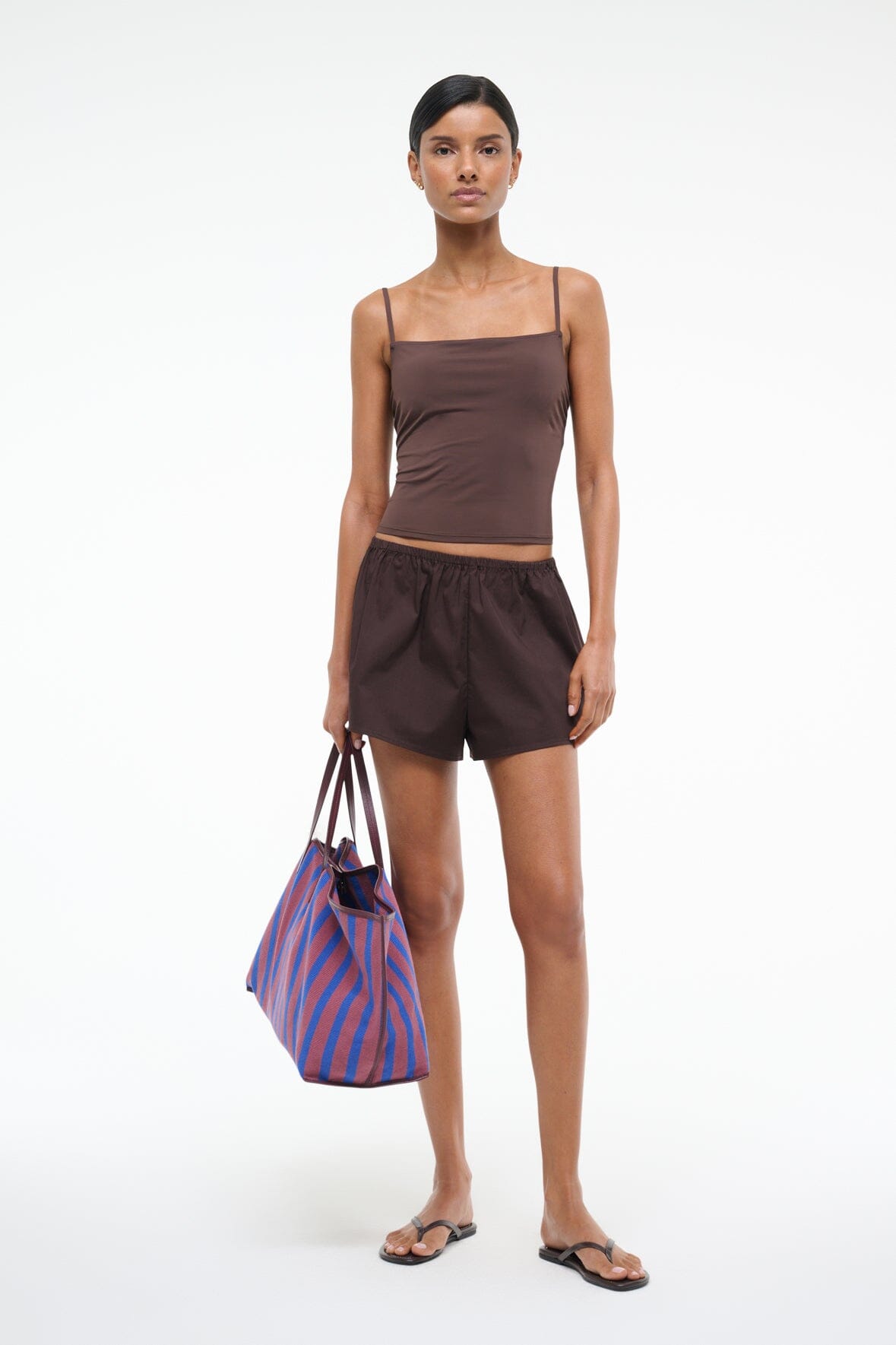 Image CLEO TANKINI TOP | DARK CHOCOLATE 4 of 4 and Clicking this image will trigger a zoom pop-up