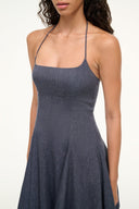 Image LEONE LINEN DRESS | CHAMBRAY 5 of 6