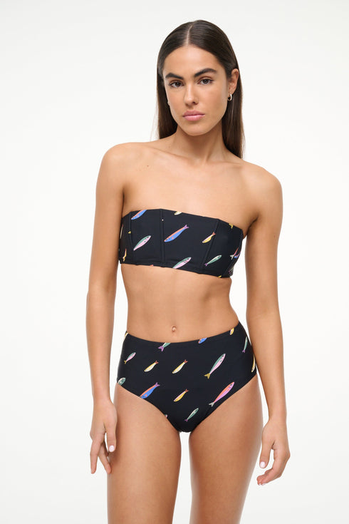 Go to MALA BIKINI TOP POP SARDINES BLACK view 1
