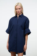 NICO DRESS | NAVY NAVY / XS