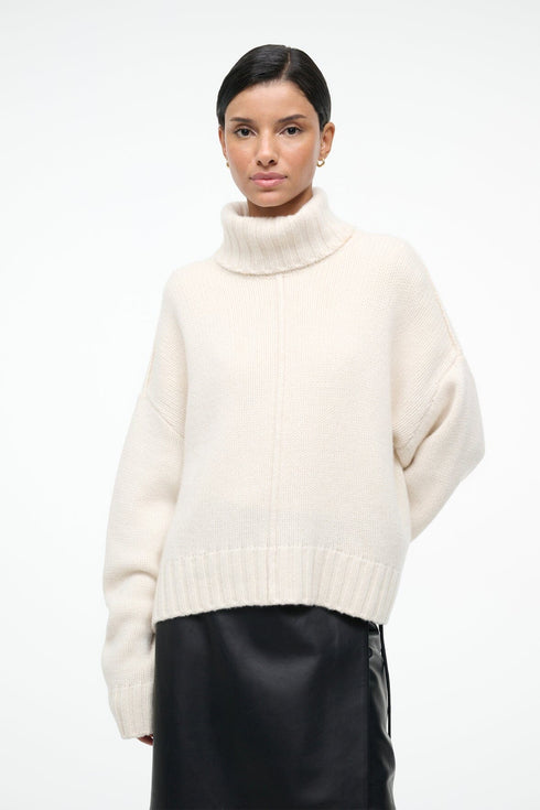 Go to BETSY CASHMERE SWEATER IVORY view 1
