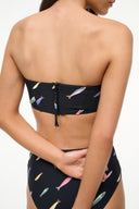 Image MALA BIKINI TOP | POP SARDINES BLACK 2 of 5