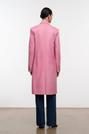 WYATT LEATHER COAT | WILD ROSE