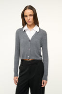 Image WALLIS SWEATER | CHARCOAL WHITE 1 of 4