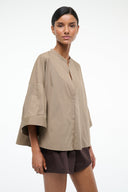 Image ENZO TOP | TAUPE 4 of 5