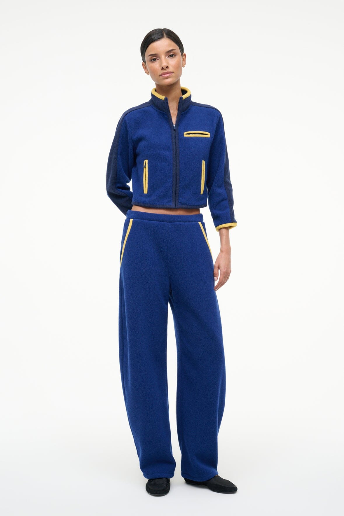 Image JETER JACKET | ROYAL CHARTREUSE 1 of 6 and Clicking this image will trigger a zoom pop-up