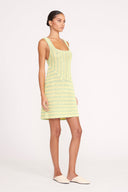 Image PSYCHEDELIC DRESS | LEMON DROP MATCHA SEASHORE STRIPE 2 of 4