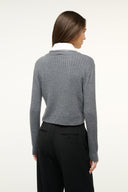 Image WALLIS SWEATER | CHARCOAL WHITE 3 of 4