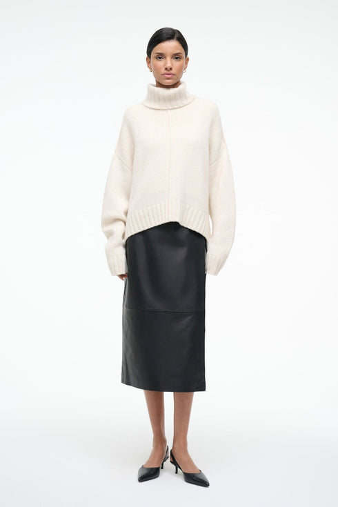 Go to BETSY CASHMERE SWEATER IVORY view 2