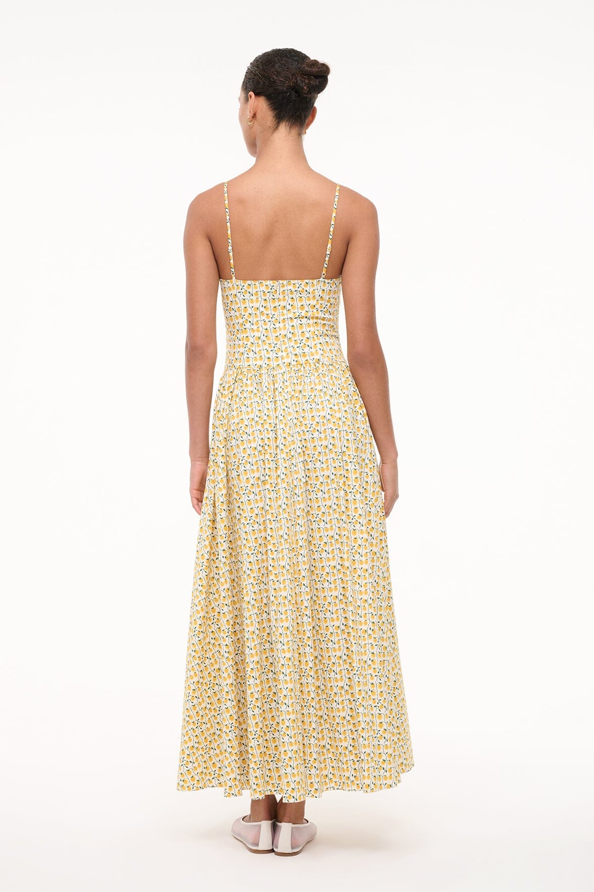 Image DENA DRESS | ON THE VINE GOLDEN 3 of 5 and Clicking this image will trigger a zoom pop-up