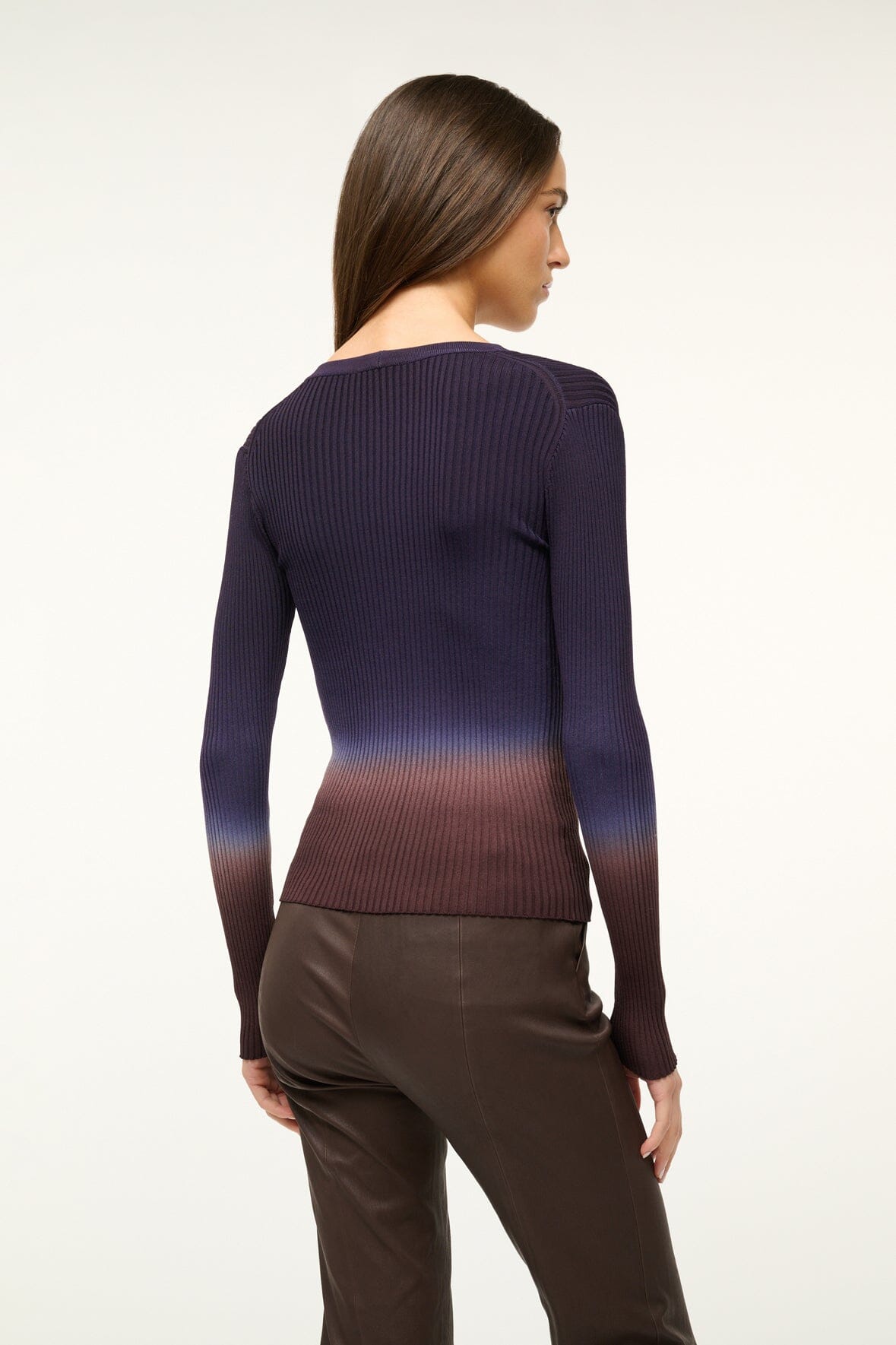 Image CARGO SWEATER | TWILIGHT DIP DYE 3 of 4 and Clicking this image will trigger a zoom pop-up