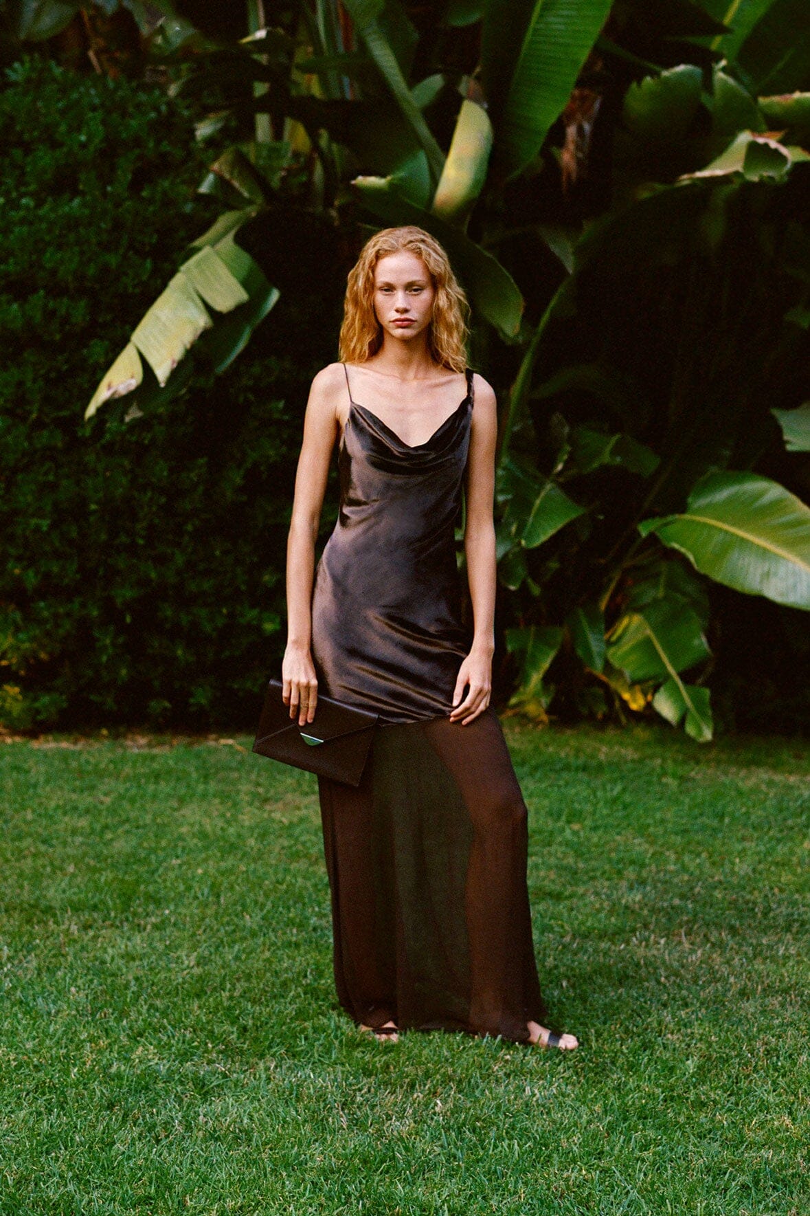 Image BEATON DRESS | DARK CHOCOLATE 5 of 6 and Clicking this image will trigger a zoom pop-up