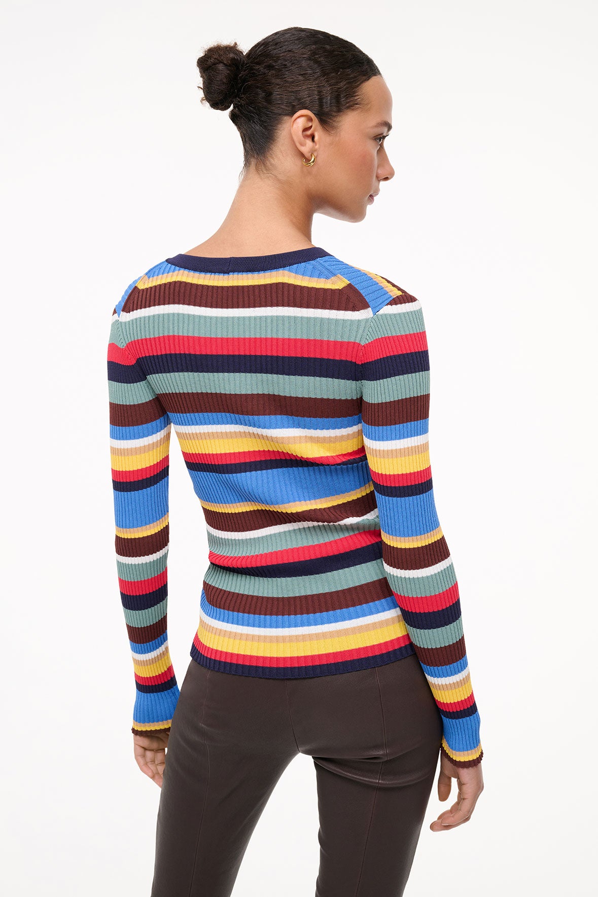 Image CARGO SWEATER | MARKET STRIPE 2 of 5 and Clicking this image will trigger a zoom pop-up
