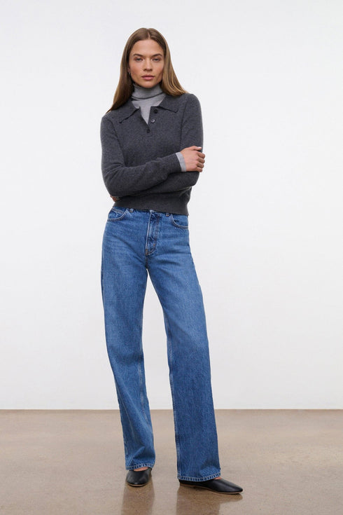 Go to LEO HIGH RISE JEAN VINTAGE WASH view 1