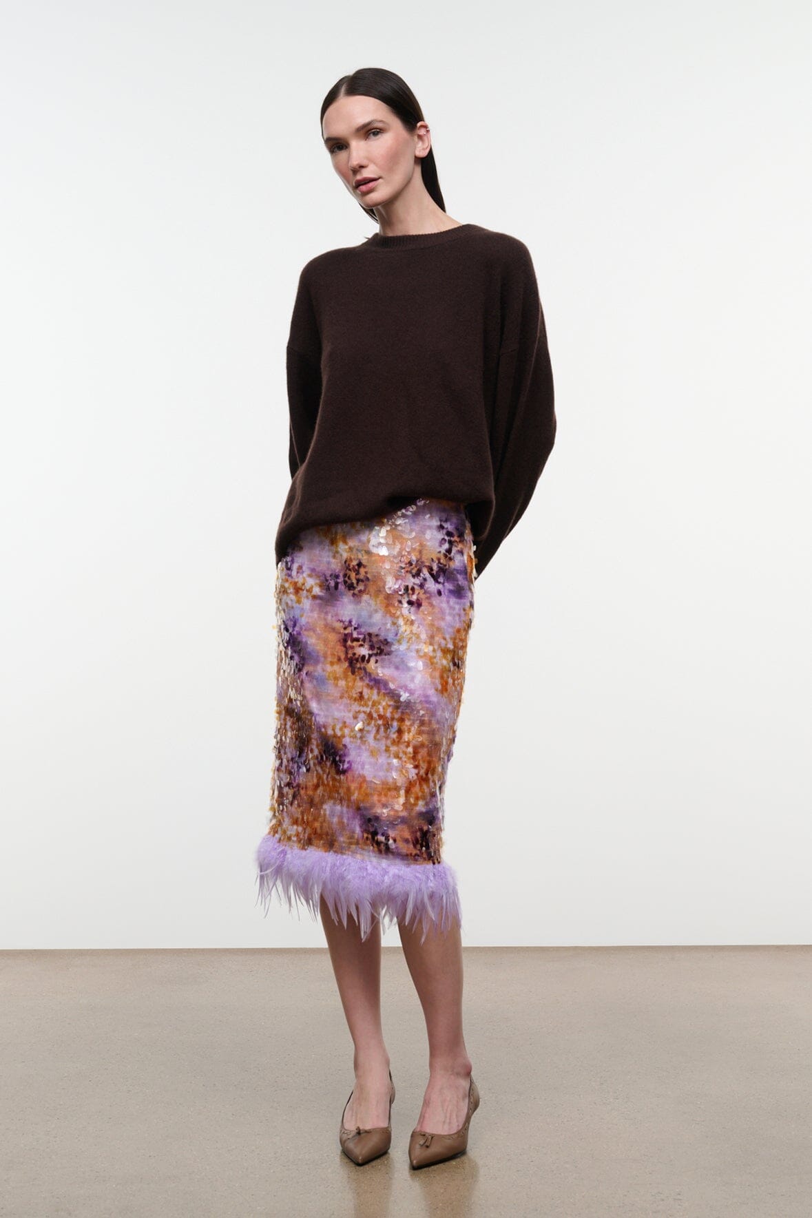 Home / Crepe Fabric Clothing /FEN SKIRT { "@context": "https://schema.org", "@type": "Breadcrumb List", "item List Element": [{ "@type": "List Item", "position": 1, "name": "Home" ,"item": "https:\/\/staud.clothing\/" },{ "@type": "List Item", "position": 2, "n
