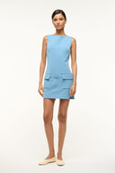 Image SHEILA DRESS | SLATE BLUE 1 of 4