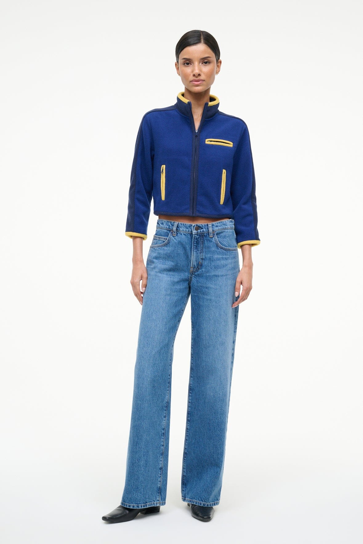 Image JETER JACKET | ROYAL CHARTREUSE 5 of 6 and Clicking this image will trigger a zoom pop-up