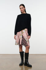 REANNAH SILK SKIRT | TAPESTRY ROSE MULTI