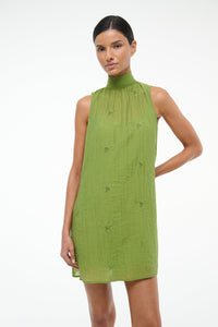 ADDY MINI DRESS | GARDEN GREEN