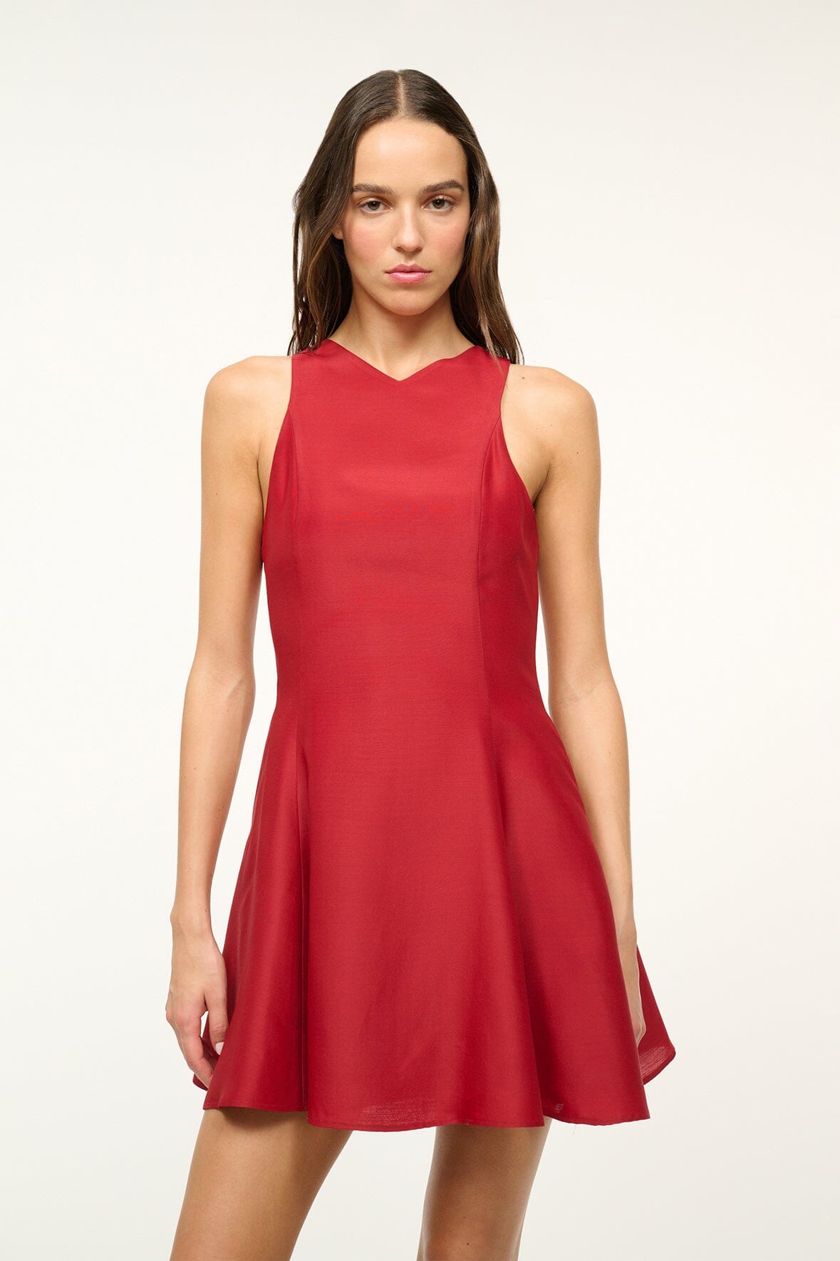 Image MINI HEIKE DRESS | ROUGE 5 of 6 and Clicking this image will trigger a zoom pop-up