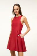 Image MINI HEIKE DRESS | ROUGE 2 of 6